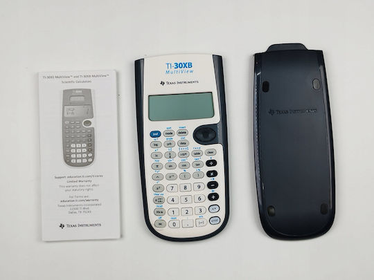 Texas Instruments Calculator Științifică în Culoarea Alb 1buc