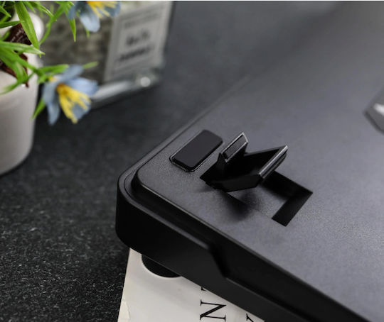 Ajazz AK820 Gaming Μηχανικό Πληκτρολόγιο Tenkeyless με Magnetic διακόπτες και RGB φωτισμό (Αγγλικό US) Gradient Grey