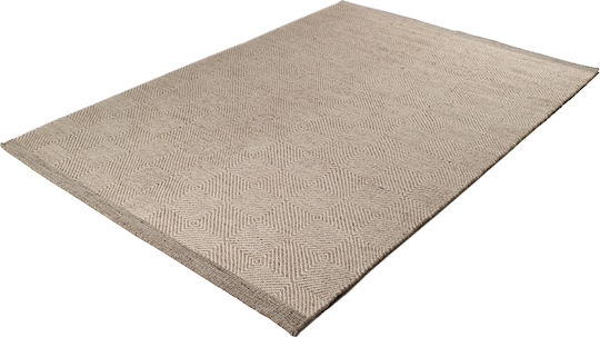 Tapicap Herringbone Χαλί Ορθογώνιο Μάλλινο Natural 200x300cm