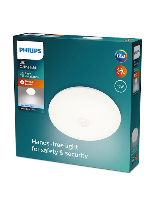 Philips Mauve Πλαφονιέρα 32εκ. LED με Τηλεχειριστήριο Philips Mauve Πλαφονιέρα 32εκ. LED με Τηλεχειριστήριο