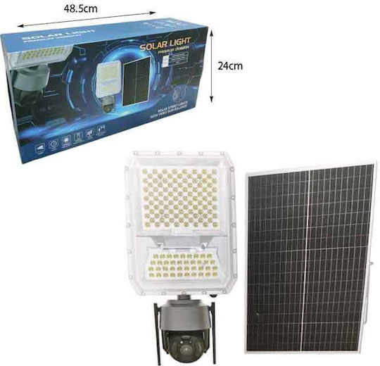 Solar Floodlight Security Camera Panel 100W Solar Street Lights Video Surveillance