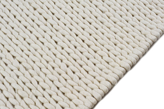 Tapicap Sumak Handwoven Rug Χαλί Ορθογώνιο Μάλλινο Ivory 170x240cm