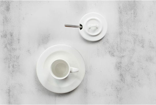 Orion Tasse Espresso aus Porzellan Weiß 90ml