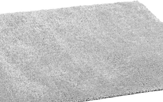 Madi Downy Light Teppich Rechteckig Synthetisch,Polyester/Cotton/Leather Light Grey