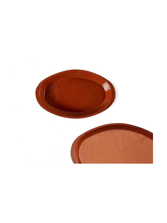 Atmosphera Oval Heat-Resistant Cookware Ceramic 45x27x6.5cm