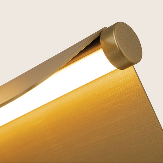 Zambelis Lights LED Stehleuchte mit Warmweißem Licht Gold