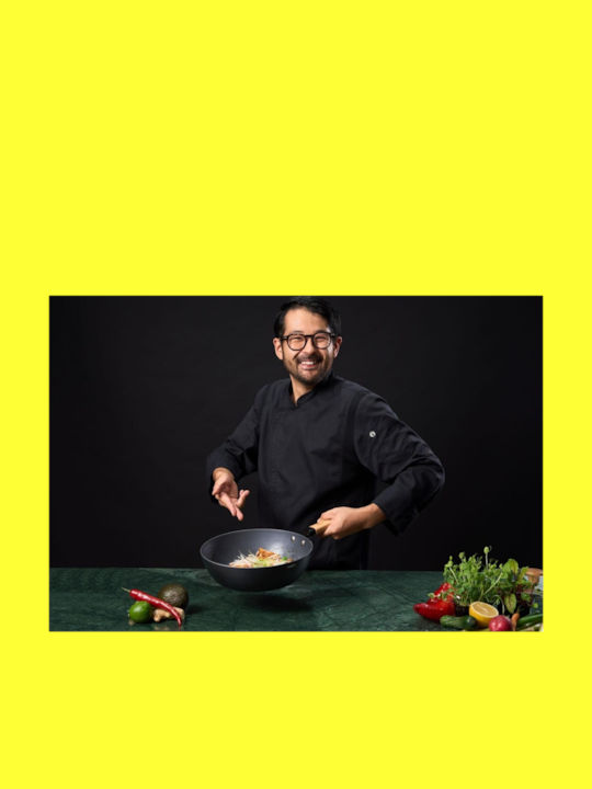 Heinner Rikito Watanabe Wok από Αλουμίνιο με Καπάκι με Αντικολλητική Επίστρωση 8cm