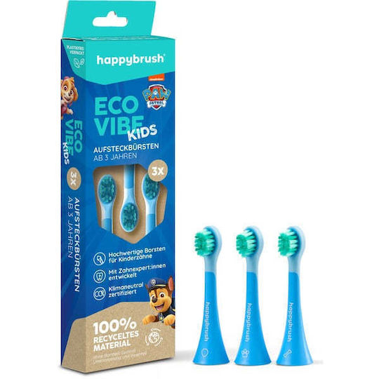 Happy Brush Periuță Electrică De Dinți Pentru Copii Pentru 3+ Ani Cu Rezerve