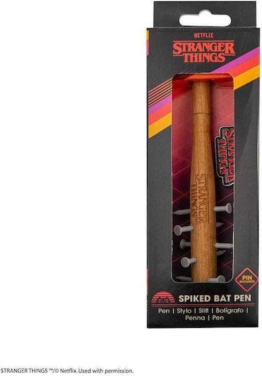 Stranger Things Spiked Bat Pen & Stranger Things Pin