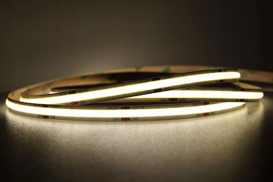 LED Strip 24V Natural White Light 5m Type COB