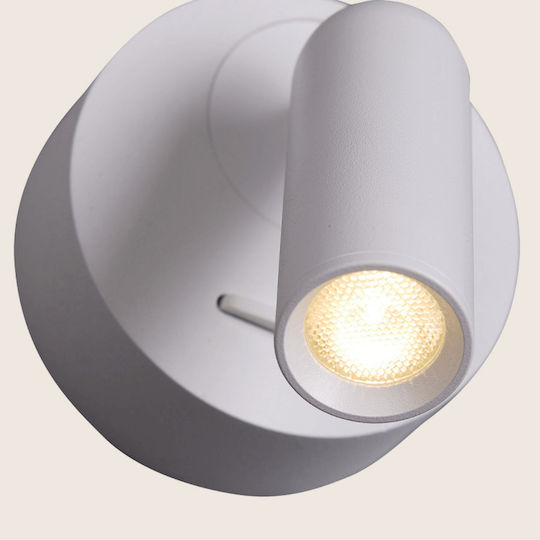 Zambelis Lights LED Топло бяло Спот в Бял Цвят