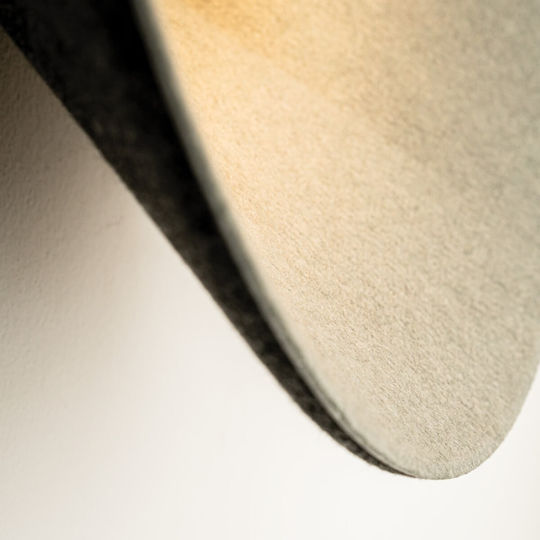 Zambelis Lights Lamp Wall with Integrated LED Gray