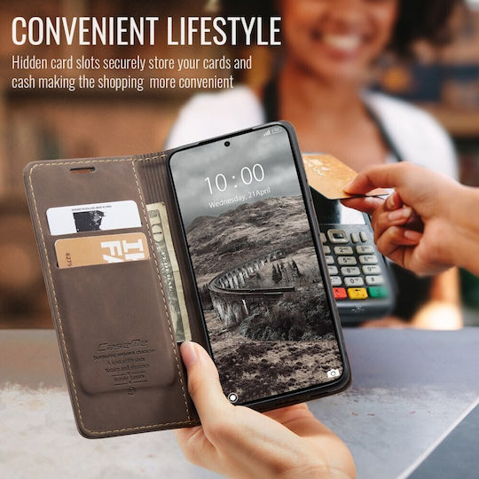 Caseme 013 Retro Book Δερμάτινο / Δερματίνης Καφέ (Xiaomi 15T Pro)