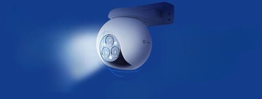 Ezviz CS-H80f IP Cameră de Supraveghere Wi-Fi Full HD+ 4MP Rezistentă la apă cu Comunicare Bidirecțională și Lentilă 2.8mm