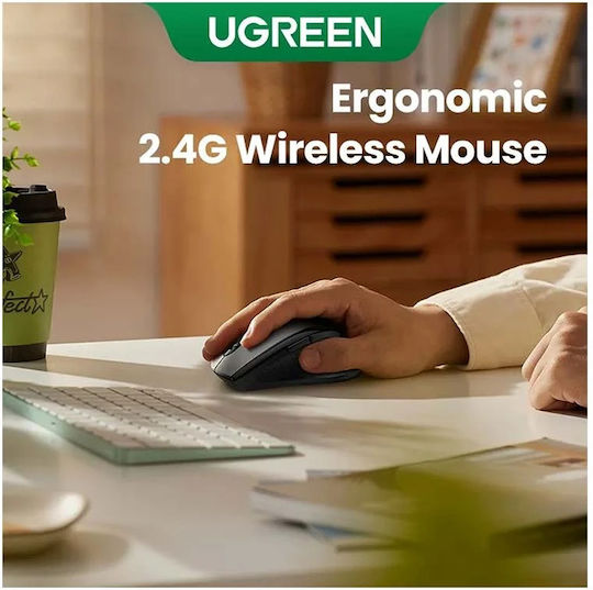 Ugreen M511 Ασύρματο Gaming Ποντίκι Μαύρο