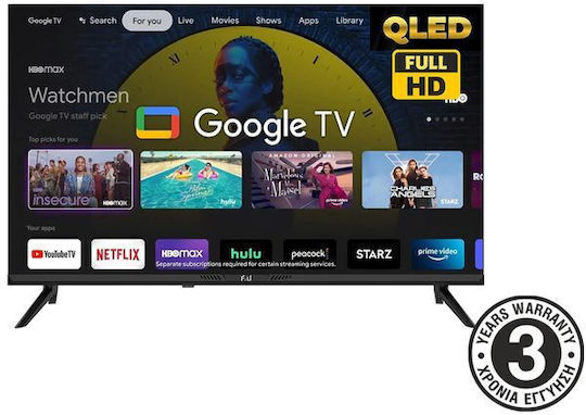 F&U Smart Τηλεόραση 32" Full HD QLED FLG32141QL HDR (2024)