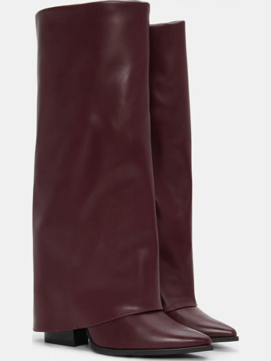 Cizme dama Cowboy Burgundy
