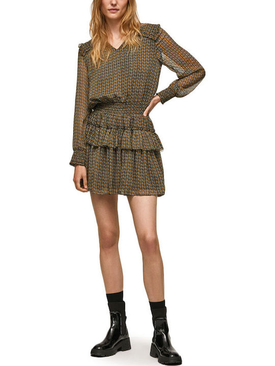 E1 Lara Mini Рокля С Волани Colemans