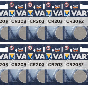 Varta Electronics Μπαταρίες Λιθίου Ρολογιών CR2032 3V 10τμχ