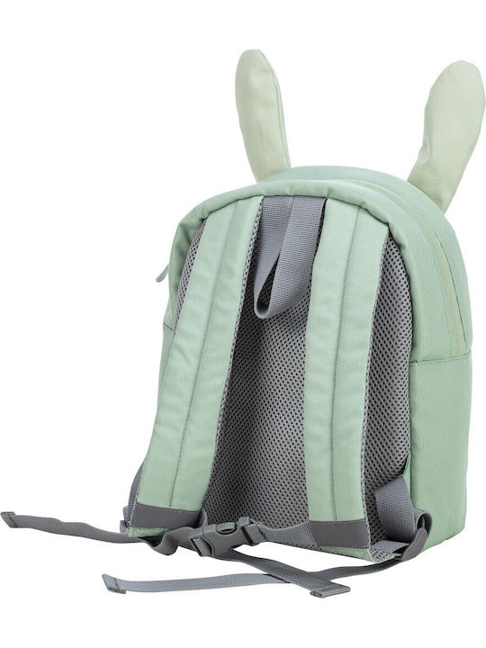 FreeOn Little Explorer Rabbit Schulranzen Schulter Kindergarten mit Flaschenhalter Grüne