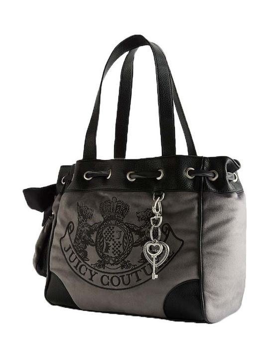 Leather Women's Bag Shoulder Gray