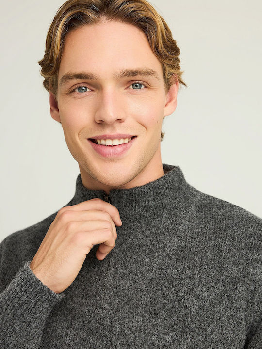Langarm-Pullover Gray