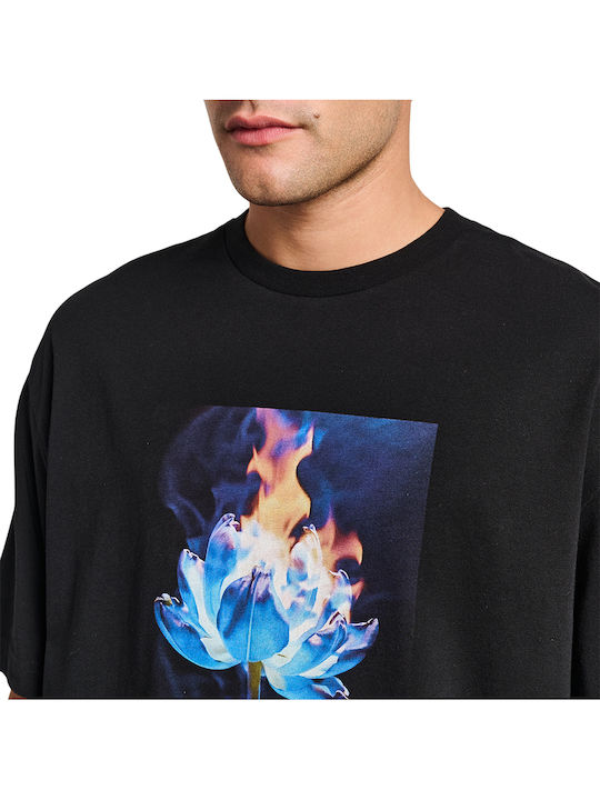 T-shirt Μαύρο