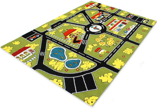 Balsan Kinder Teppich Grün 200x290cm