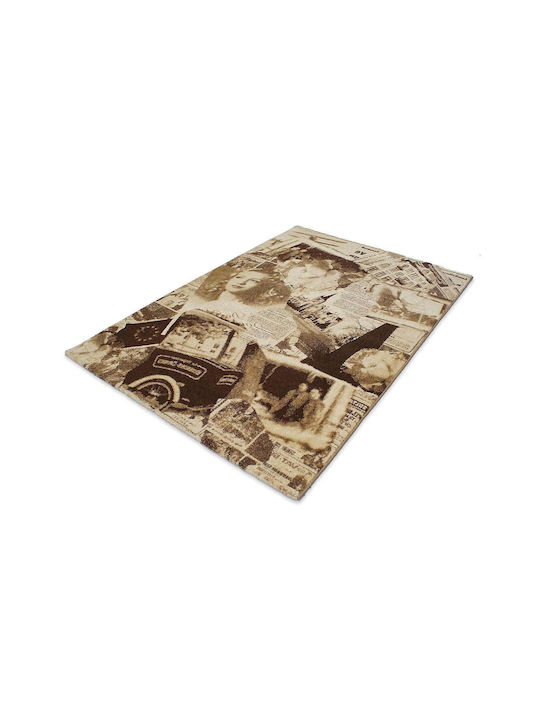 Balsan Urban Art Χαλί Ορθογώνιο Beige Brown 133x190cm