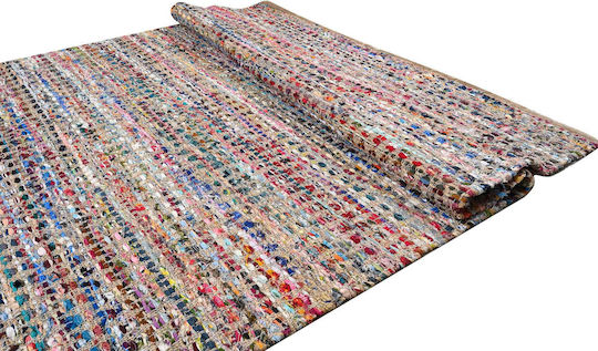 Balsan Handmade Rug Rectangular from Jute Beige