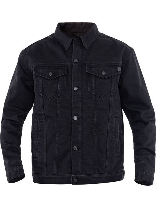 John Doe Sommer Herren Reitjacke Motorrad Schwarz