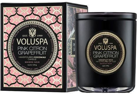 Voluspa Αρωματικό Κερί σε Βάζο με Άρωμα Pink Citron & Grapefruit 270gr