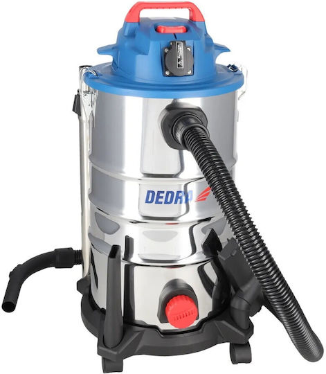 Staubsauger Flüssigkeiten / Feststoffe 1400W mit Edelstahl Behälter 30Es