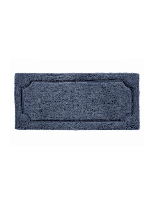 Down Town Home Πατάκι Μπάνιου Verona 60-0215 Blue 70x160εκ.