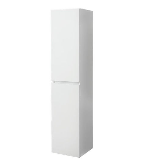 Martin Omega 35 Dulap Coloană pentru Baie Perete M35xAdâncime32xÎnălțime160cm Gri Nuanță de Lemn