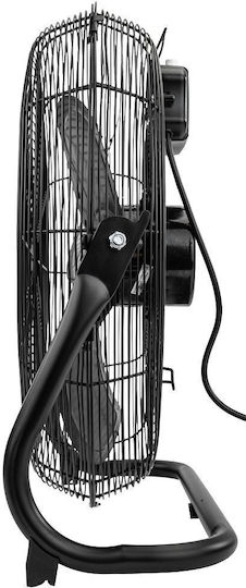 Red Technic Ανεμιστήρας Δαπέδου 100W Μαύρος