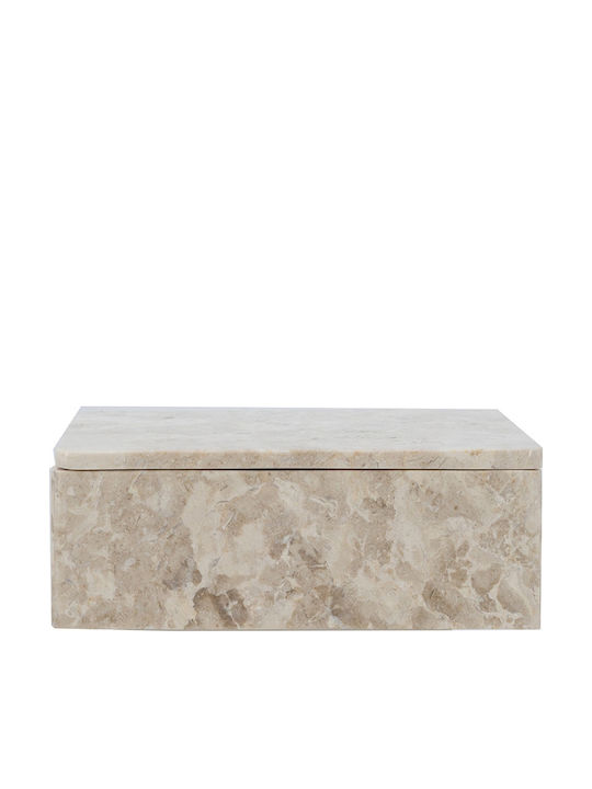 Artekko Μπιζουτιέρα Μπεζ 20x15x7cm Artekko Μπιζουτιέρα Μπεζ 20x15x7cm