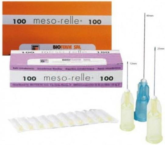 Biotekne SRL Mesorelle G30 Βελόνες Μεσοθεραπείας 100τμχ