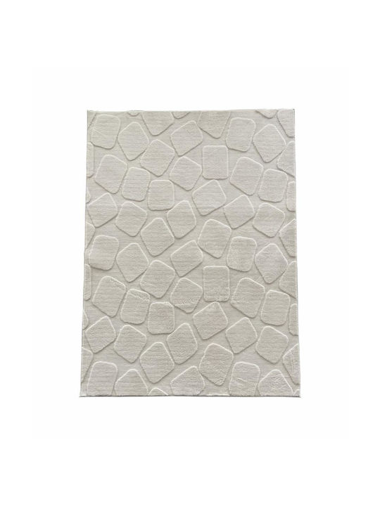 Heinner Rug Rectangular Stone, Crm