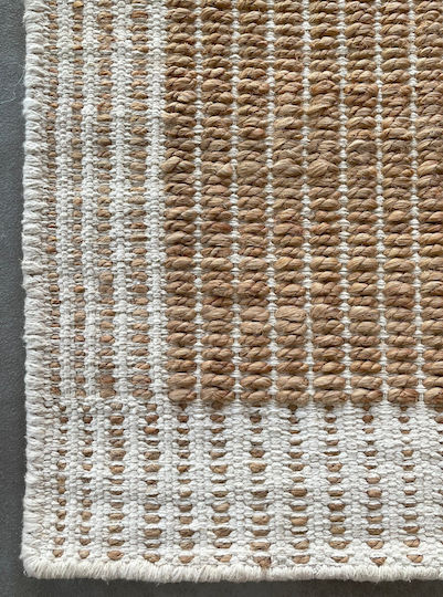 Bekas Carpets Nature Lucrat manual Covor Rectangular Bej