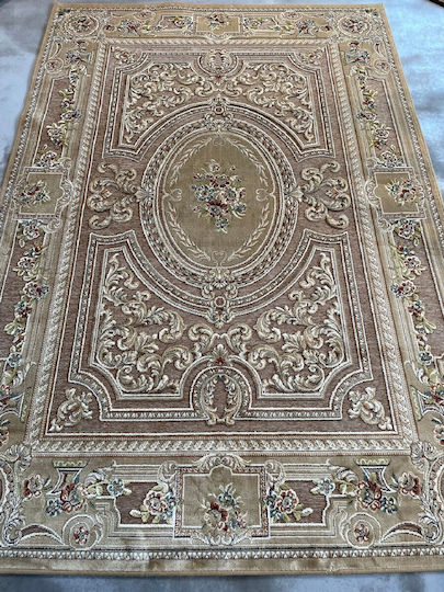 Bekas Carpets Genova Teppich Rechteckig Synthetisch,Polyester/Cotton/Leather Beige