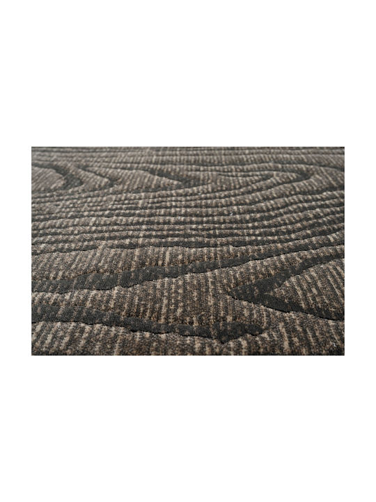 Bekas Carpets Mancini Teppich Rechteckig Synthetisch,Polyester/Cotton/Leather Braun