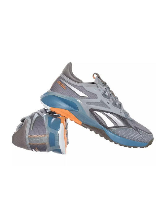 Nano X2 Sport Shoes Training Pure Grey 4 / Trek Grey / Steely Blue S23 R