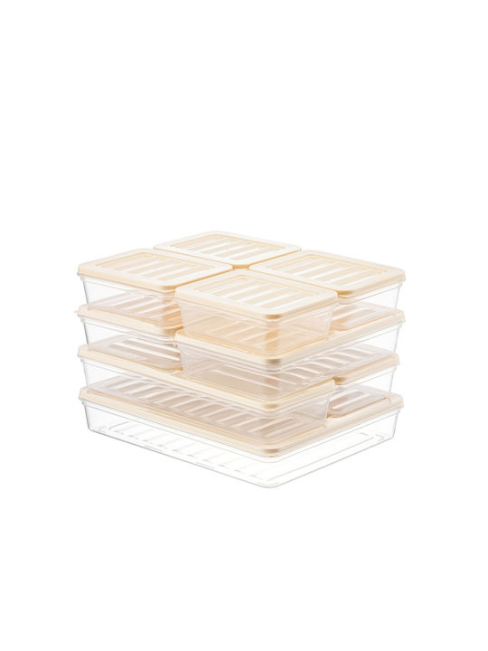 Vază Utilizare Generală cu Capac Plastic Transparent 2400ml 1 Bucată