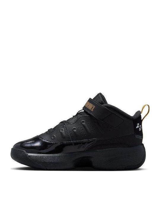 Max Aura Παιδικά Sneakers με Σκρατς Μαύρα