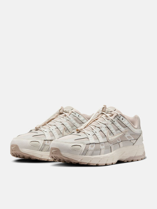 P-6000 Γυναικεία Sneakers Μπεζ
