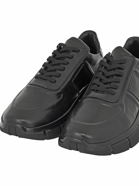 Sneakers Black Leather