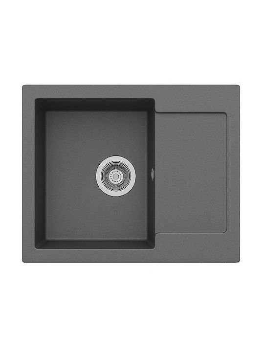 Unixton Drop-In Chiuvetă din Granit Sintetic L61xW50cm Maro