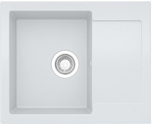 Unixton Drop-In Мивка от Синтетичен Гранит Ш61xД50см Кафяв