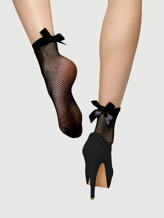 La Lolita Amsterdam Peppi Șosete Sexy Negre